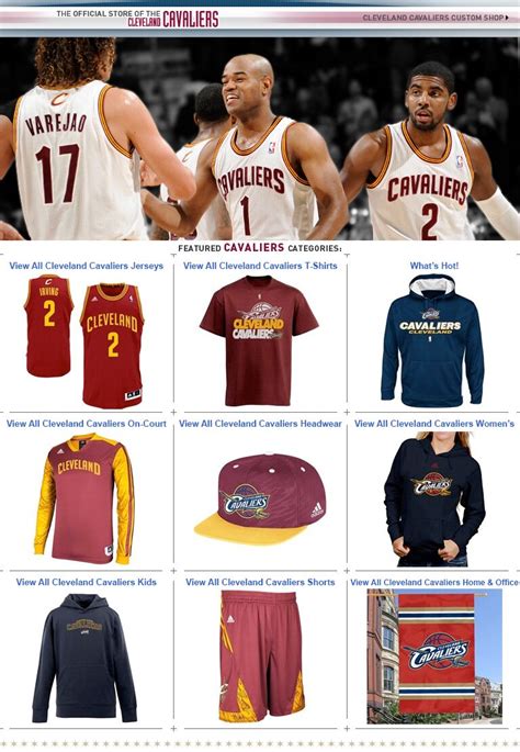 cleveland cavaliers shopping
